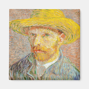 Impressionism Vincent Van Gogh Self Portrait with Magnet
