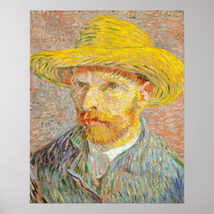 Impressionism Vincent Van Gogh Self Portrait with Poster