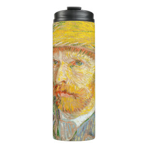 Impressionism Vincent Van Gogh Self Portrait with Thermal Tumbler