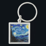 Impressionism Vincent Van Gogh Starry Starry Night Key Ring<br><div class="desc">Impressionism Vincent Van Gogh Starry Starry Night Meaning Famous Visual Arts Design features a great example of expressionism artwork. This Impressionism Vincent Van Gogh Starry Starry Night Meaning Famous Visual Arts Design reflects the essence of the artist and the time period created in. Perfect for art enthusiast of all ages,...</div>
