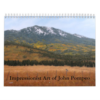 Impressionist Art of John Pompeo Calendar