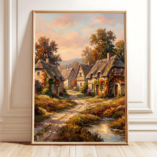 Impressionist Autumn Canvas Wall Art