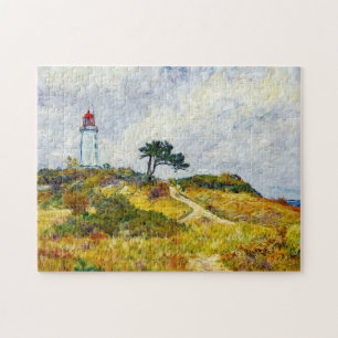 Impressionist Coastline on Hiddensee Island at Sun Jigsaw Puzzle