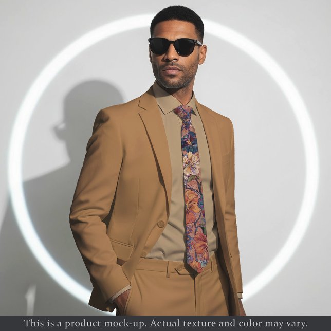 Impressionist Floral Medley Necktie (Creator Uploaded)