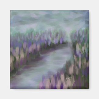 Impressionist Landscape Original Art Magnet
