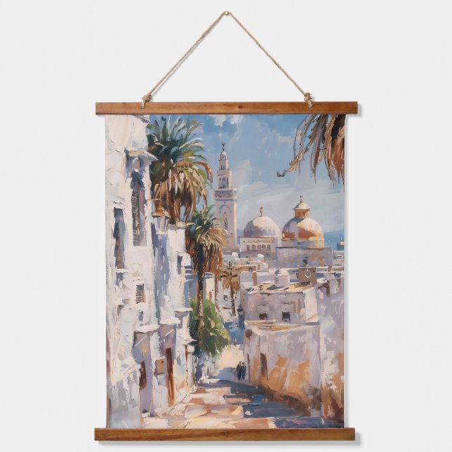 Impressionist motiv of Tunis Hanging Tapestry (Front)