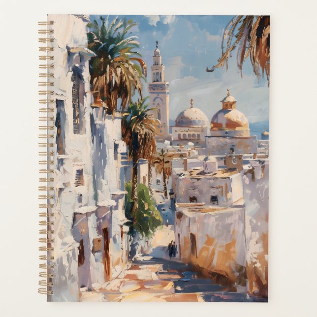 Impressionist motiv of Tunis Planner (Front)