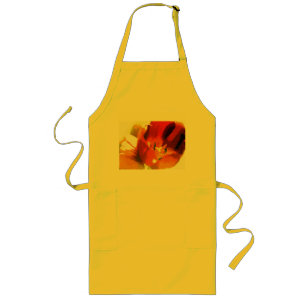 Impressionist Spring Tulips Apron