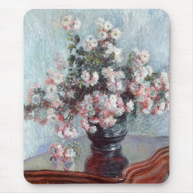 Impressionist Still Life Floral Mouse Mat (Front)
