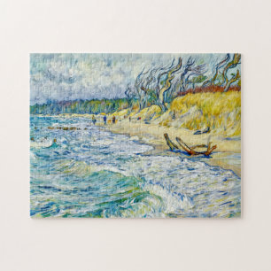 Impressionist Stormy Baltic Sea at the Weststrand Jigsaw Puzzle