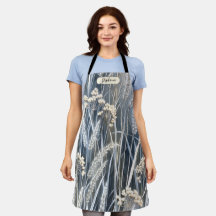 Impressionist Wheat Field Wildflower Personalized