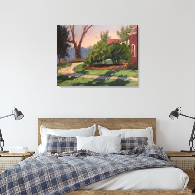 Impressionistic Morning at the Preserve Canvas Print (Insitu(Bedroom))