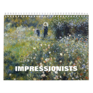 Impressionists - Masterpiece Paintings Calendar