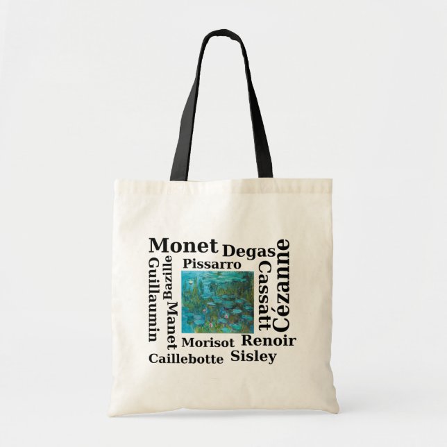 Impressionists Tote Bag (Front)