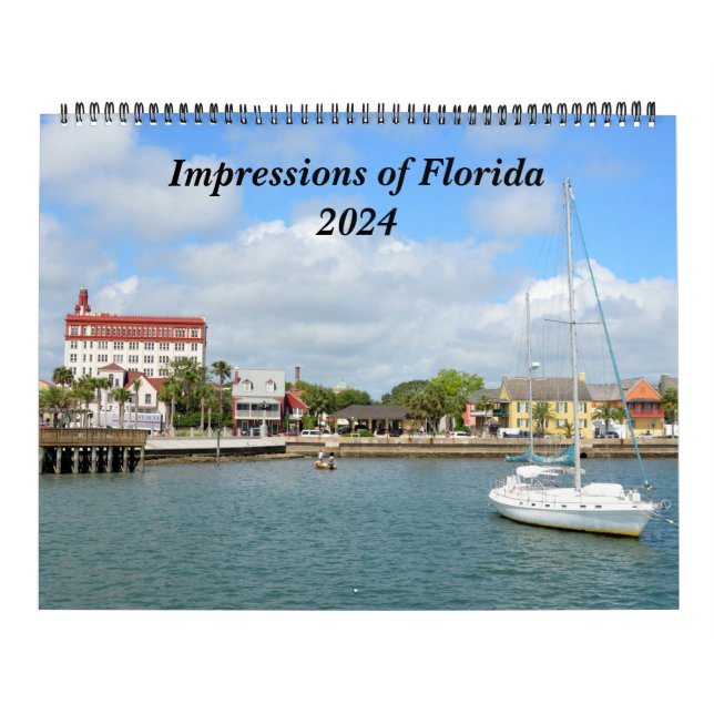 Impressions of Florida 2024 Calendar (Cover)