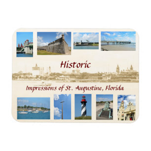 Impressions of St. Augustine, Florida  Magnet