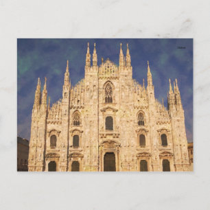 Impressitaly Milano Duomo Postcard