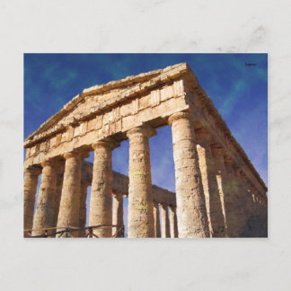 Impressitaly Segesta Temple Postcard