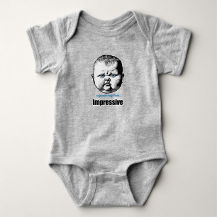 Impressive - dry humour baby bodysuit