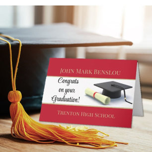 Impressive Graduate Congrats! Graduation Card