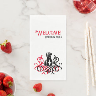 Impressive Great Dane Paper Guest Towels Napkin