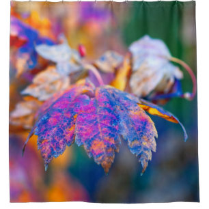 Impressive Japanese Maple leaves Shower Curtain