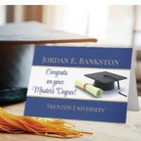 Impressive Master's Degree! Graduation