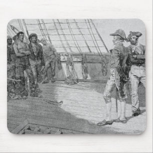 Impressment of American Seamen Mouse Mat
