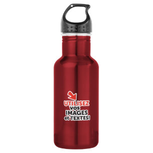 Imprimer vos conceptions en ligne en français 532 ml water bottle