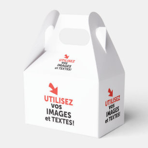 Imprimer vos conceptions en ligne en français favour box