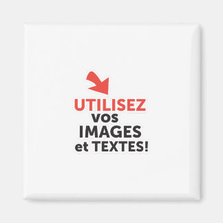 Imprimer vos conceptions en ligne en français magnet