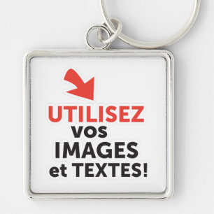 Imprimer vos designs en ligne DIY en Français Key Ring