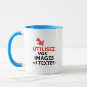 Imprimer vos designs en ligne DIY en Français Mug