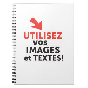 Imprimer vos designs en ligne DIY en Français Notebook