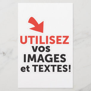 Imprimer vos designs en ligne DIY en Français Stationery