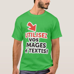 Imprimer vos designs en ligne DIY en Français T-Shirt