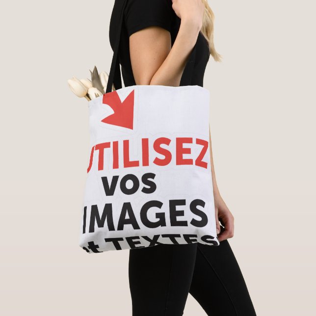 Imprimer vos designs en ligne DIY en Français Tote Bag (Close Up)
