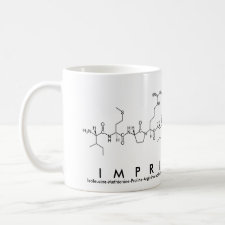 Imprinting peptide mug