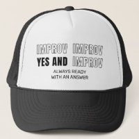 IMPROV YES AND Improvisation Comedy