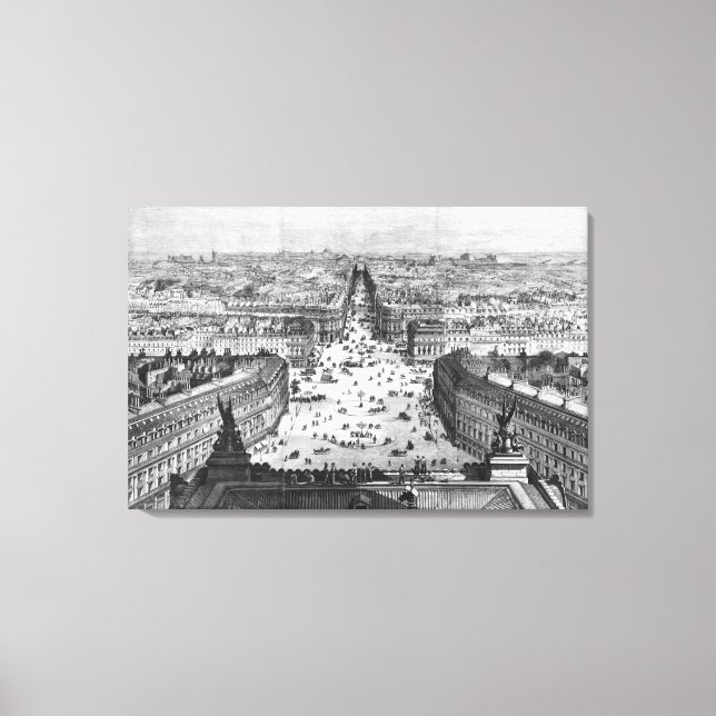 Improvements to Paris Canvas Print (Front)