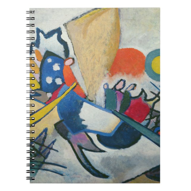 Improvisation 209, 1917 notebook (Front)