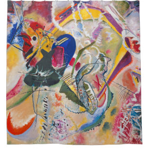 Improvisation 35   Wassily Kandinsky   Shower Curtain