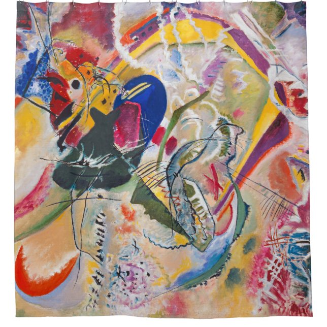 Improvisation 35 | Wassily Kandinsky | Shower Curtain (Front)