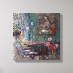 Improvisation by Frederick Childe Hassam Canvas Print