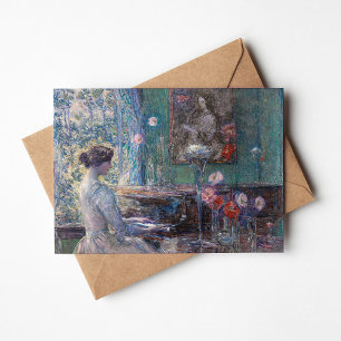 Improvisation   Childe Hassam Card