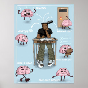 Impulse Control (Matte) Poster