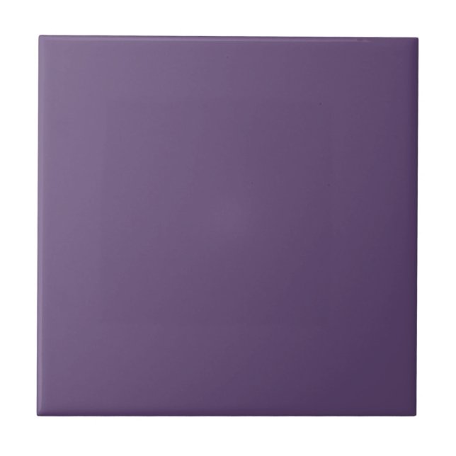 Impulsively Purple Square Kitchen and Bathroom Tile (Front)