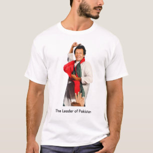 Imran Khan The Leader of Pakistan T-Shirt
