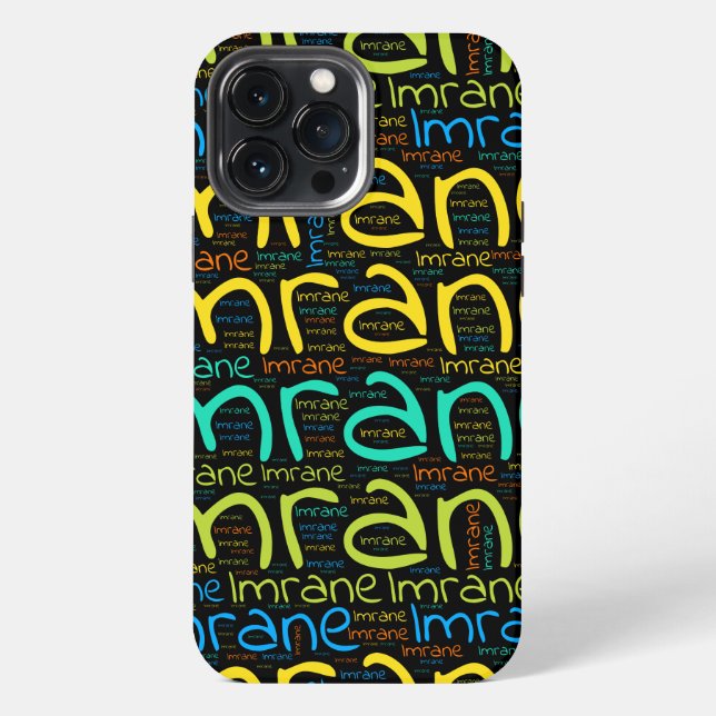 Imrane iPhone Case (Back)