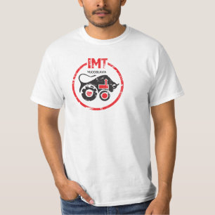IMT Tractor Vintage Style Yugoslavia Production. T-Shirt